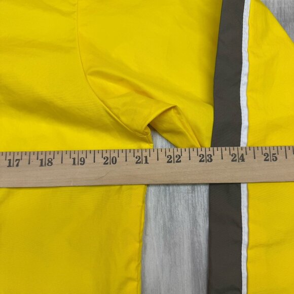 ✅SMALL Nike Windbreaker Jacket Yellow 90s Y2K 1/2 Zip Lightweight Packable Track - Picture 4 of 9